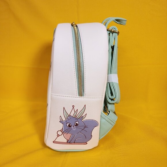 Loungefly Disney Cats & Plants Mini Backpack Soft Tag Marie Figaro Oliver NEW - Picture 8 of 11